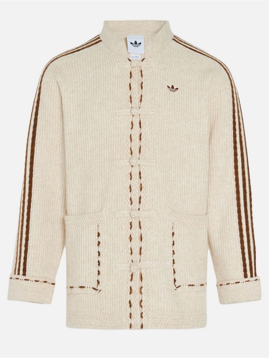 adidas Sweaters - adidas Originals New Year FW25 Knit Jacket New Chinese Style Casual Knit